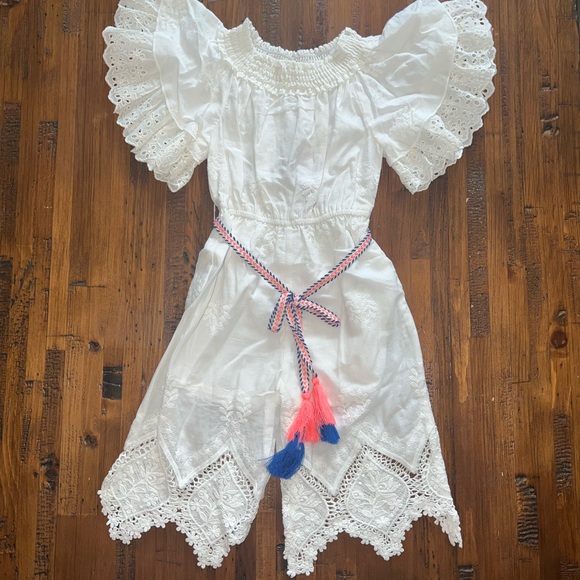 Hannah Banana Other - Hannah Banana White Lace Jumpsuit
